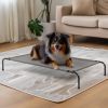 43"D x 26"W x 8"H Dog Bed Gray