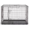 36" Pet Kennel Cat Dog Folding Steel Crate Animal Playpen Wire Metal