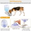 3.5L/1Gal Pet Water Dispenser Self-Dispensing Gravity Pets Water Feeder Automatic Pet Waterer Cat Dog