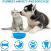 Silicone pet bowl anti-choking pet slow food bowl dog supplies silicone pet slow food bowl